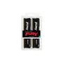 Модуль памяти для компьютера DDR4 16GB (2x8GB) 3600 MHz Fury Beast Black Kingston Fury (ex.HyperX) (KF436C17BBK2/16) - 5