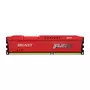 Модуль памяти для компьютера DDR3 4GB 1600 MHz Fury Beast Red Kingston Fury (ex.HyperX) (KF316C10BR/4) - 2