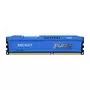 Модуль памяти для компьютера DDR3 4GB 1866 MHz Fury Beast Blue Kingston Fury (ex.HyperX) (KF318C10B/4) - 2
