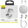 Наушники Baseus Encok TWS WM01 White (NGWM01-02) - 5