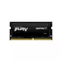 Модуль памяти для ноутбука SoDIMM DDR4 8GB 3200 MHz Fury Impact Kingston Fury (ex.HyperX) (KF432S20IB/8) - 1