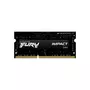 Модуль памяти для ноутбука SoDIMM DDR3L 8GB 1600 MHz Fury Impact Kingston Fury (ex.HyperX) (KF316LS9IB/8) - 1