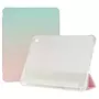 Чехол для планшета BeCover Gradient Soft TPU mount Apple Pencil iPad Air 10.9 2020/2021 Green-Pink (706582) - 3
