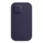 Чехол для моб. телефона Apple iPhone 12 | 12 Pro Leather Sleeve with MagSafe - Deep Violet (MK0A3ZE/A) - 1