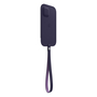 Чехол для моб. телефона Apple iPhone 12 | 12 Pro Leather Sleeve with MagSafe - Deep Violet (MK0A3ZE/A) - 3