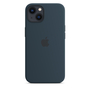 Чехол для моб. телефона Apple iPhone 13 Silicone Case with MagSafe Abyss Blue, Model A270 (MM293ZE/A) - 1