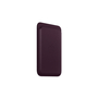 Чехол для моб. телефона Apple iPhone Leather Wallet with MagSafe - Dark Cherry, Model A268 (MM0T3ZE/A) - 2