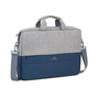 Сумка для ноутбука RivaCase 15.6" 7532 Prater, grey/dark blue anti-theft (7532Grey/DarkBlue) - 2