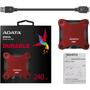 Накопитель SSD USB 3.2 240GB ADATA (ASD600Q-240GU31-CRD) - 6