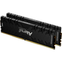 Модуль памяти для компьютера DDR4 16GB (2x8GB) 4000 MHz Renegade Black Kingston Fury (ex.HyperX) (KF440C19RBK2/16) - 2