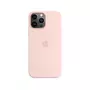 Чехол для моб. телефона Apple iPhone 13 Pro Max Silicone Case with MagSafe Chalk Pink, Mo (MM2R3ZE/A) - 2