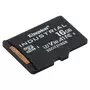 Карта памяти Kingston 16GB microSDHC class 10 UHS-I V30 A1 (SDCIT2/16GBSP) - 1