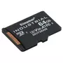 Карта памяти Kingston 64GB microSDXC class 10 UHS-I V30 A1 (SDCIT2/64GBSP) - 1
