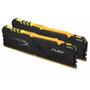 Модуль памяти для компьютера DDR4 32GB (2x16GB) 3000 MHz HyperX FuryRGB Kingston Fury (ex.HyperX) (HX430C16FB4AK2/32) - 1