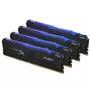 Модуль памяти для компьютера DDR4 64GB (4x16GB) 3000 MHz HyperX Fury RGB Kingston Fury (ex.HyperX) (HX430C16FB4AK4/64) - 1