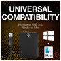 Накопитель SSD USB-C 500GB Seagate (STLH500400) - 4