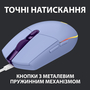 Мышка Logitech G102 Lightsync Lilac (910-005854) - 4