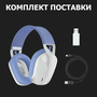 Наушники Logitech G435 Lightspeed Wireless Gaming Headset White (981-001074) - 9