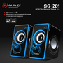 Акустическая система Marvo SG-201 USB Blue - 6