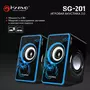 Акустическая система Marvo SG-201 USB Blue - 6