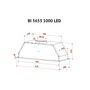 Вытяжка кухонная Perfelli BI 5653 BL 1000 LED - 10