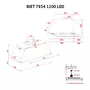 Вытяжка кухонная Perfelli BIET 7854 I 1200 LED - 10