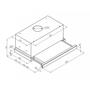 Вытяжка кухонная Perfelli TL 5207 I - 6