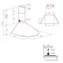 Вытяжка кухонная Perfelli KR 6410 IV - 6