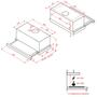 Вытяжка кухонная Perfelli TL 6611 W - 7