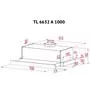 Вытяжка кухонная Perfelli TL 6632 A 1000 W GLASS - 7