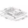 Варочная поверхность Perfelli HKM 7430 INOX SLIM LINE - 8