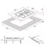 Варочная поверхность Perfelli HGM 31012 BL - 5