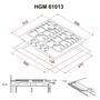 Варочная поверхность Perfelli HGM 61013 I - 6