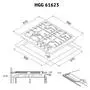 Варочная поверхность Perfelli HGG 61623 IV - 6