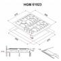Варочная поверхность Perfelli HGM 61023 I - 5