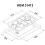 Варочная поверхность Perfelli HGM 31413 I - 6