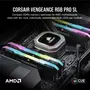 Модуль памяти для компьютера DDR4 16GB (2x8GGB) 3600 MHz Vengeance RGB Pro SL Black Corsair (CMH16GX4M2D3600C18) - 4