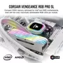 Модуль памяти для компьютера DDR4 16GB (2x8GGB) 3600 MHz Vengeance RGB Pro SL White Corsair (CMH16GX4M2D3600C18W) - 7