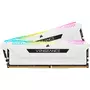 Модуль памяти для компьютера DDR4 16GB (2x8GB) 3600 MHz Dominator Platinum RGB White Corsair (CMT16GX4M2C3600C18W) - 1