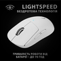 Мышка Logitech G Pro X Superlight Wireless White (910-005942) - 3