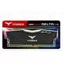 Модуль памяти для компьютера DDR4 16GB 3200 MHz T-Force Delta Black RGB Team (TF3D416G3200HC16F01) - 3