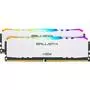 Модуль памяти для компьютера DDR4 32GB (2x16GB) 3600 MHz Ballistix White RGB Micron (BL2K16G36C16U4WL) - 3