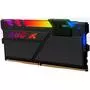 Модуль памяти для компьютера DDR4 8GB 3000 MHz Evo X II Black RGB LED Geil (GEXSB48GB3000C16ASC) - 1