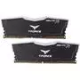Модуль памяти для компьютера DDR4 32GB (2x16GB) 3200 MHz T-Force Delta Black RGB Team (TF3D432G3200HC16CDC01) - 2