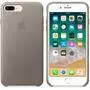 Чехол для моб. телефона Apple iPhone 8 Plus / 7 Plus Leather Case - Taupe (MQHJ2ZM/A) - 1