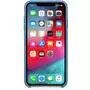 Чехол для моб. телефона Apple iPhone XS Max Leather Case - Cape Cod Blue, Model (MTEW2ZM/A) - 1