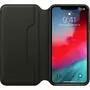 Чехол для моб. телефона Apple iPhone XS Max Leather Folio - Black, Model (MRX22ZM/A) - 1