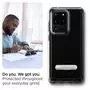 Чехол для моб. телефона Spigen Galaxy S20 Ultra Ultra Hybrid S, Crystal Clear (ACS00715) - 7