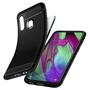 Чехол для моб. телефона Spigen Galaxy A40 Rugged Armor, Matte Black (618CS26244) - 4