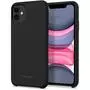 Чехол для моб. телефона Spigen iPhone 11 Silicone Fit, Black (076CS27528) - 1